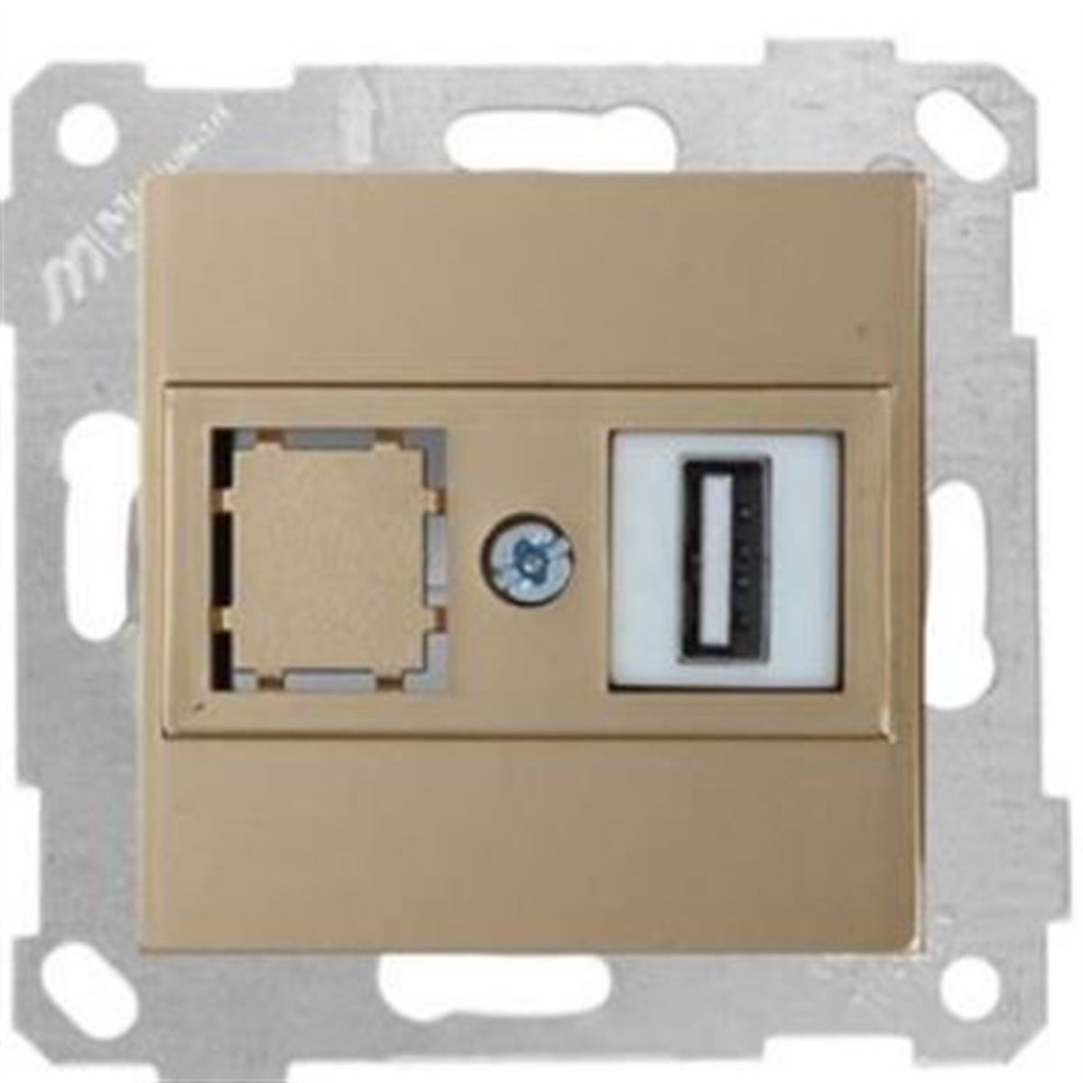 RİTA MEK TUŞ DATA PRİZİ 1*USB DORE 1